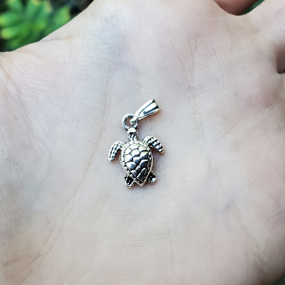 New Silver Turtle Charm - Picture 10 of 10